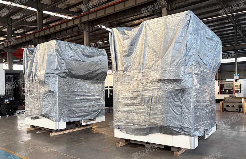 两台700数控立车已发货