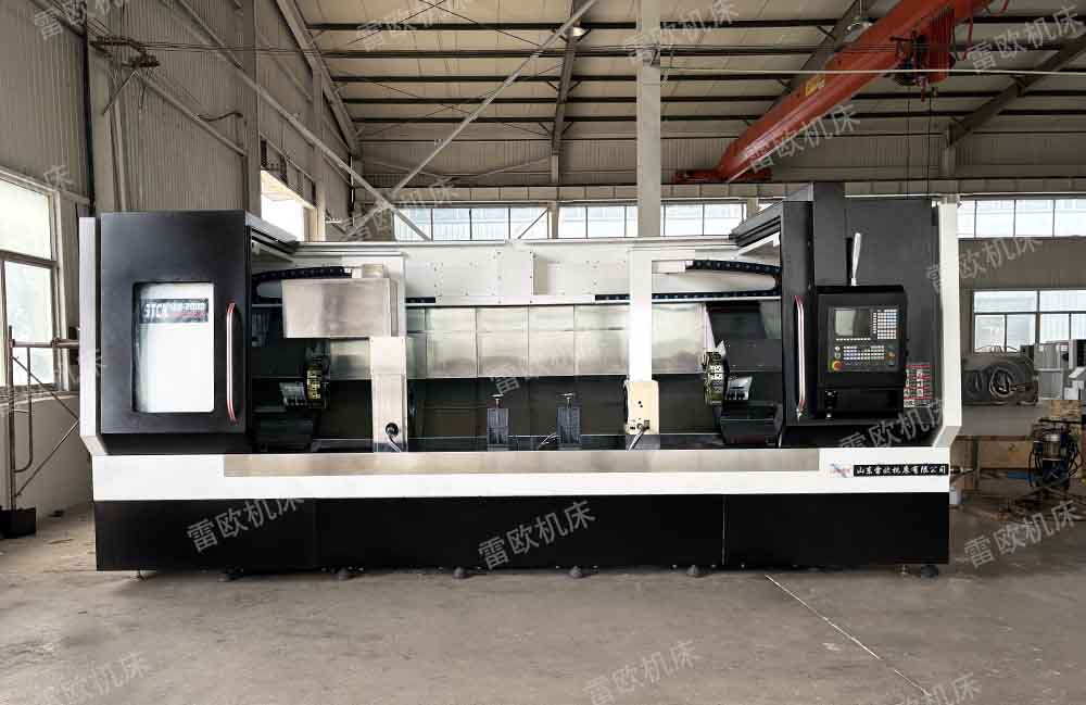 STCK120-2000斜床身双驱动双头数控车床